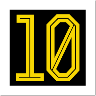 Yellow 10 Posters and Art